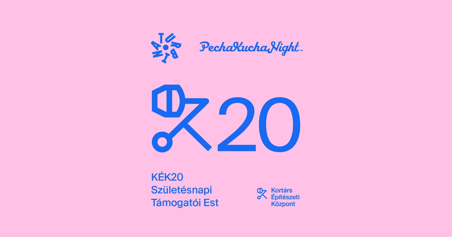 Pecha Kucha Night Budapest vol.89 KÉK20 special edition